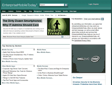 Tablet Screenshot of enterprisemobiletoday.com